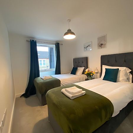 Cambridge Stays Riverside Apart Hotel With 2Br Flats At The City Centre-Parking-Balcony Exterior foto